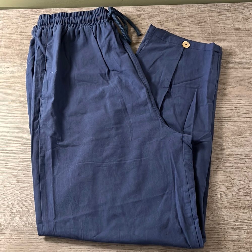 🌸3/$40🌸 NWT Celmia collection blue cargo style pant